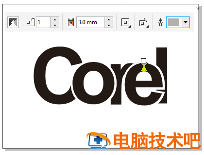 CDR如何制作镂空文字效果 cdr字母镂空怎么弄 软件办公 第5张